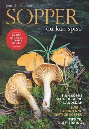 Omslag: "Sopper - du kan spise" av Jens H. Petersen