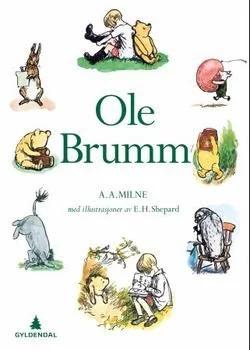 Omslag: "Ole Brumm" av Alan Alexander Milne